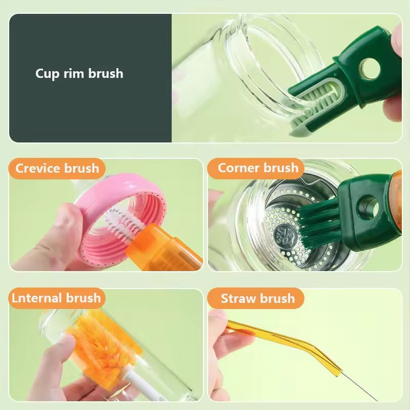 5 in 1 Bottle Cleaning Brush Set