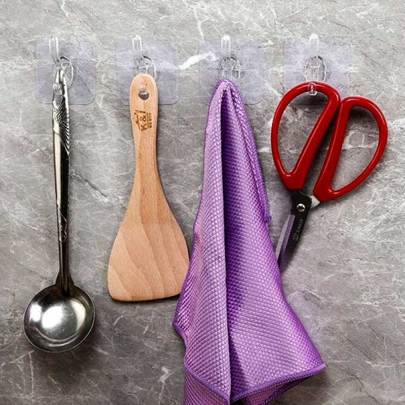 2Pcs Acrylic Single Hook