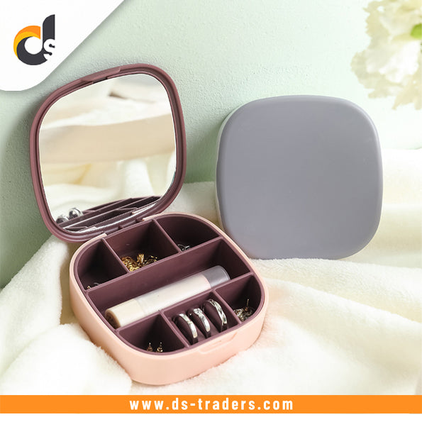 Compact Jewellery Organizer with Mirror