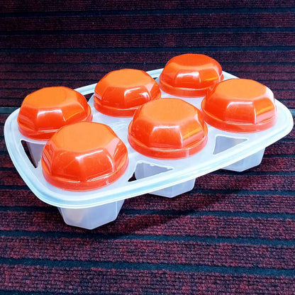 6 in 1 Masala Box Wth Spoon