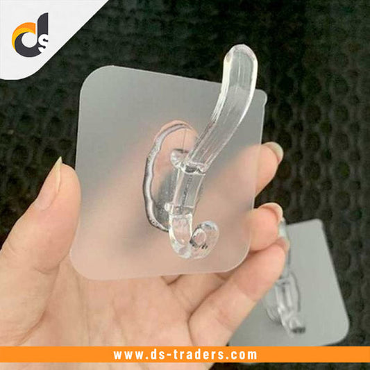2Pcs Acrylic Single Hook