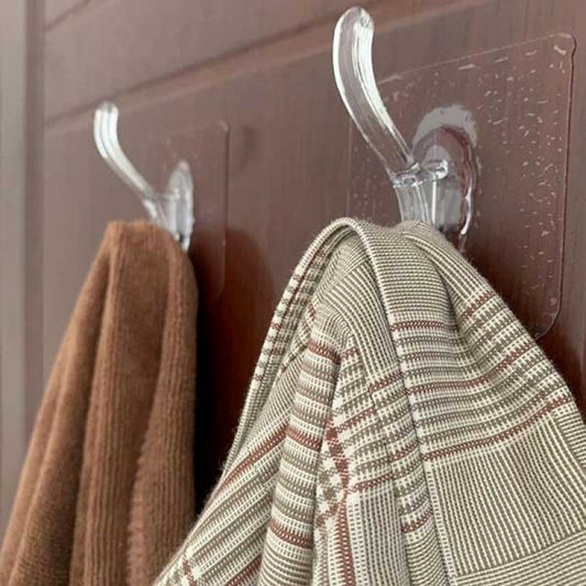 2Pcs Acrylic Single Hook